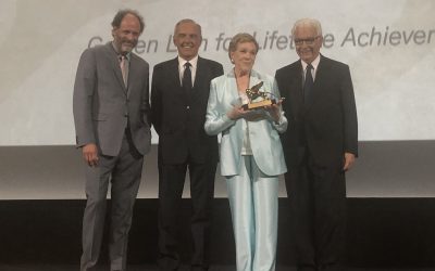 Julie Andrews riceve il Leone d’oro alla carriera